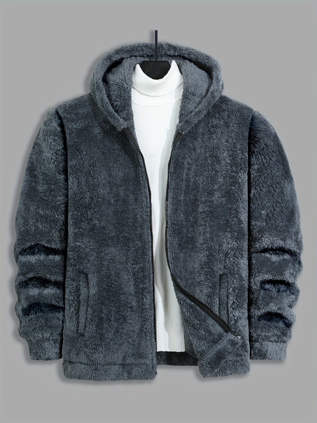 Men's Hooded Zip Jacket – Relaxed Fit