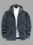 Men's Hooded Zip Jacket – Relaxed Fit