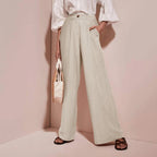 Linen Summer Trousers for Men | Lightweight Casual Pants for Warm Weather