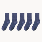 Unisex Cushioned Cotton Socks – Everyday Comfort – Blue