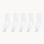 Unisex Cushioned Cotton Socks – Everyday Comfort – White