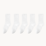 Unisex Cushioned Cotton Socks – Everyday Comfort – White