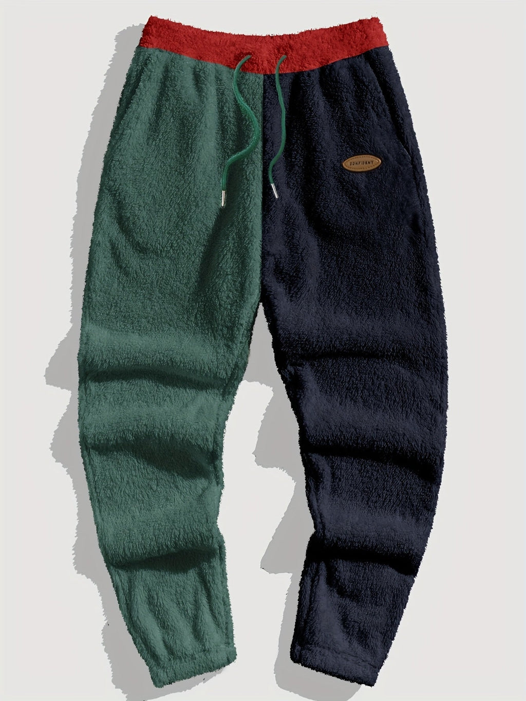 Men's Colour Block Hooded Two-Piece Lounge Set