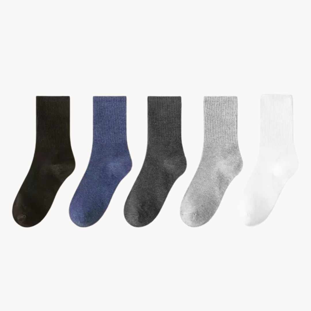 Unisex Cushioned Cotton Socks – Everyday Comfort