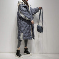 Women's Hooded Plush Puffer Jacket