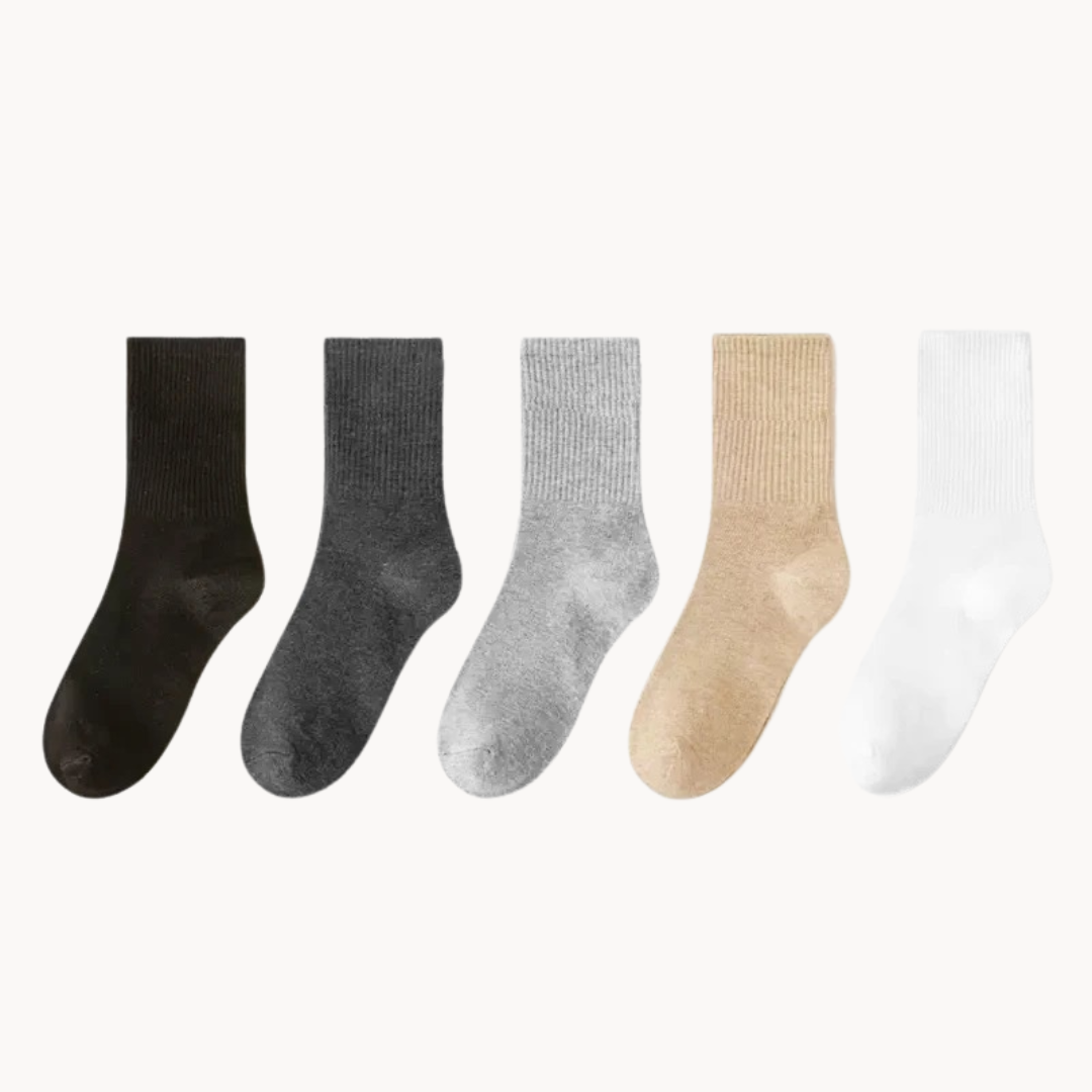 Unisex Cushioned Cotton Socks – Everyday Comfort