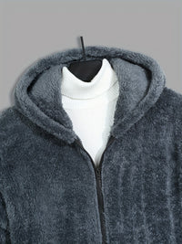 Men's Hooded Zip Jacket – Relaxed Fit
