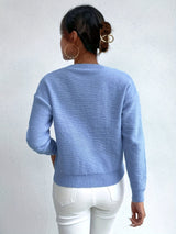 Women's Chunky Cable Knit Jumper – Drop Shoulder