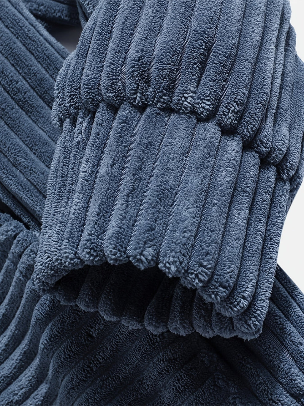 Unisex Ribbed Pullover Hoodie – Relaxed Fit