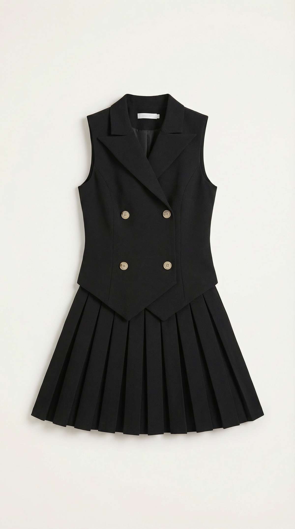 Blazer Mini Dress in Soft Fabric - Chic Tailored Style for Casual or Formal Events
