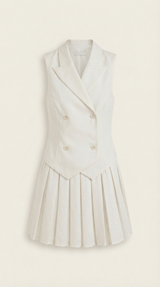 Blazer Mini Dress in Soft Fabric - Chic Tailored Style for Casual or Formal Events