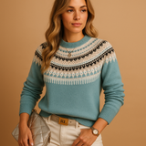 Boho Knit Sweater for Women | Lightweight Cozy Design | Casual Layering for Fall/Winter Wear