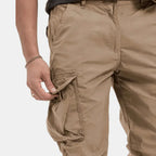 Men's Lightweight Cotton Blend Cargo Joggers | Urban Casual Style