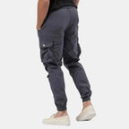 Men's Lightweight Cotton Blend Cargo Joggers | Urban Casual Style