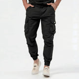 Men's Lightweight Cotton Blend Cargo Joggers | Urban Casual Style