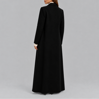Women's Longline Double-Breasted Winter Coat