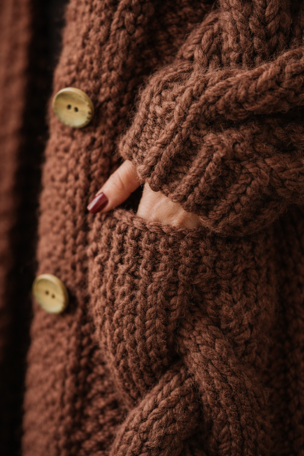 Women's Cozy Maternity Coat with Belly Cover – Everyday & Casual Wear