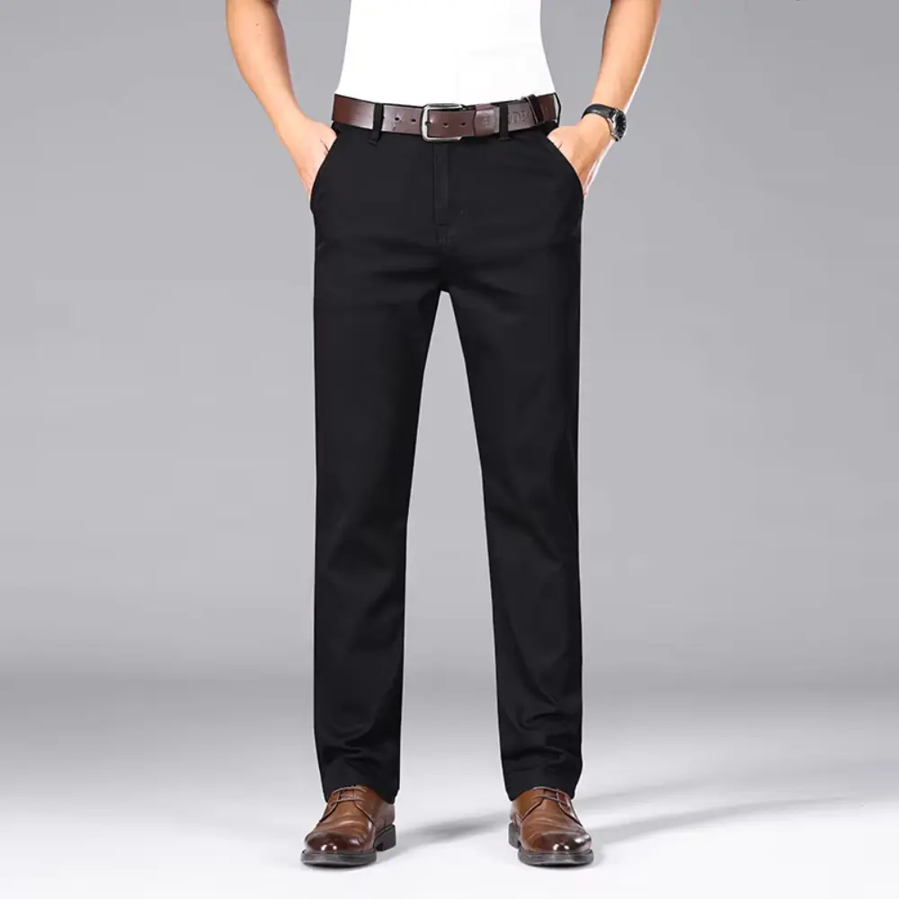 Black Denim Jeans for Men - Casual Fit, Everyday Wear, Versatile Design