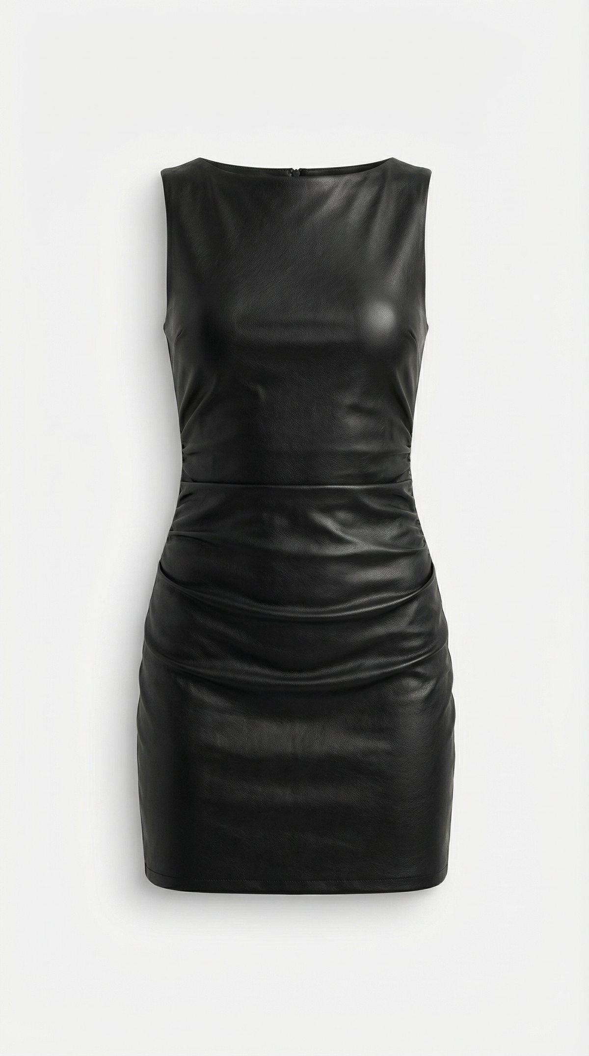 Faux Leather Mini Dress for Women - Stylish Bernice Design for Casual or Night Out Wear