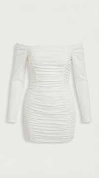 Figure-Hugging Mini Dress in Stretch Fabric - Elegant Evening Wear for Parties and Special Occasions