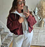 Oversized Pocket Jacket in Suede Style – Casual Wear, Everyday Outfits