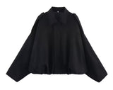 Oversized Pocket Jacket in Suede Style – Casual Wear, Everyday Outfits