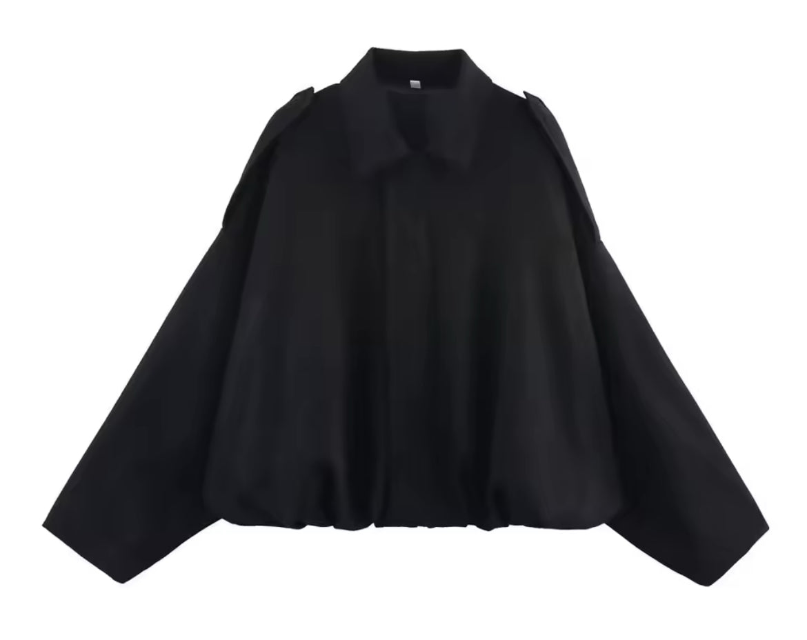 Oversized Pocket Jacket in Suede Style – Casual Wear, Everyday Outfits