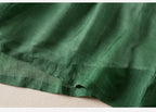 Garden Embroidery Midi Dress in Cotton for Casual Spring Outings
