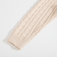 Half Zip Knit Sweater - Cozy Pullover for Casual Fall and Winter Layering - Available in Various Colors