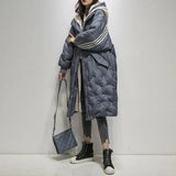 Women's Hooded Plush Puffer Jacket