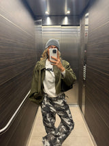 Oversized Pocket Jacket in Suede Style – Casual Wear, Everyday Outfits