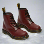 Unisex Lace-Up Boots with Padded Insole