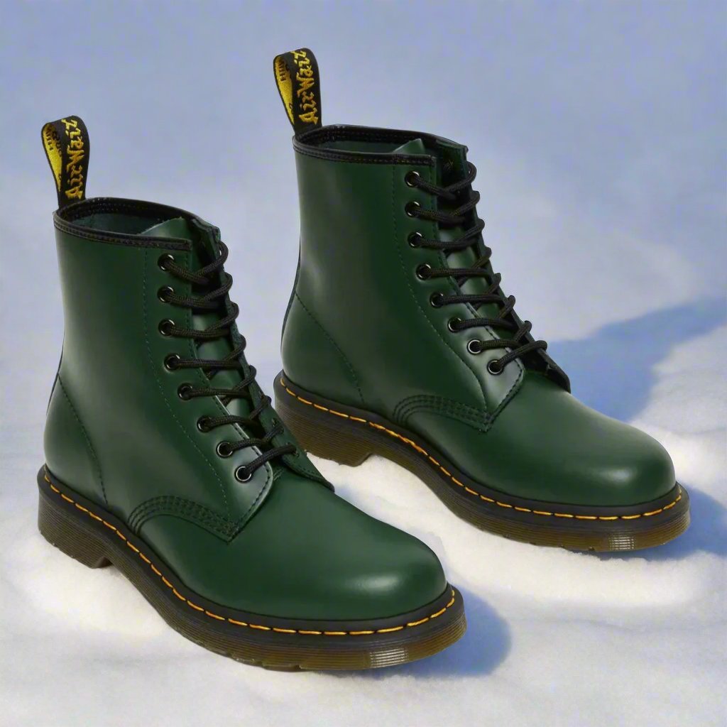 Unisex Lace-Up Boots with Padded Insole