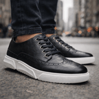 Leather Harrington Trainers for Casual Wear - Comfortable and Stylish Footwear