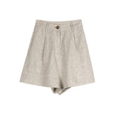 Linen Tailored Shorts for Men - Casual Summer Wear in Classic Fit