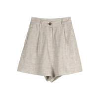 Linen Tailored Shorts for Men - Casual Summer Wear in Classic Fit