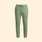 Men's Tapered Casual Trousers – Elastic Waist