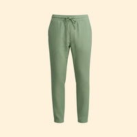 Men's Tapered Casual Trousers – Elastic Waist