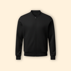 Men's High Collar Full-Zip Sport Bomber Jacket