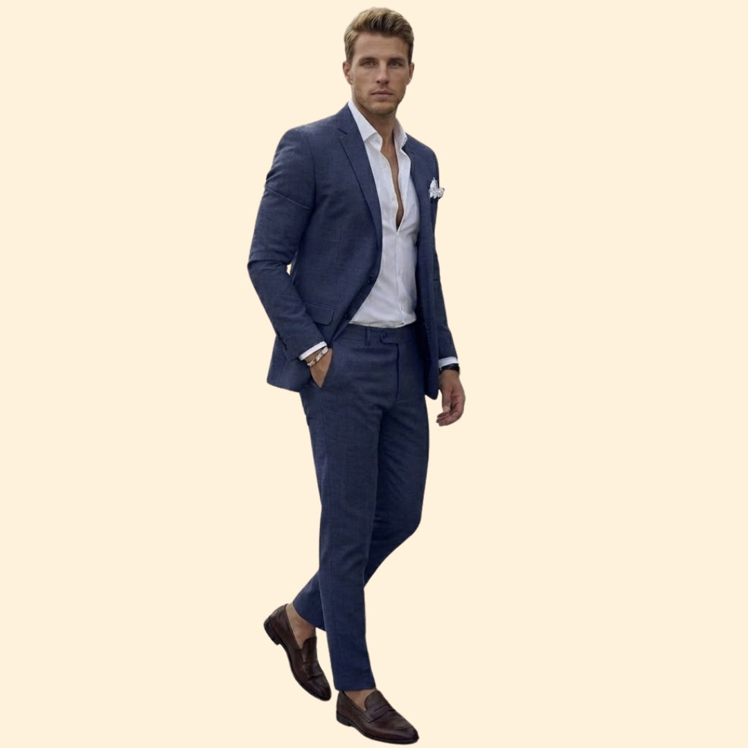Men's Tailored Fit Two-Piece Suit