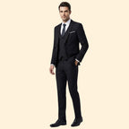 Men's Three-Piece Suit Set – Office & Formal
