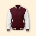Men's Varsity Bomber Jacket – Contrast Trim