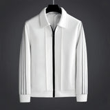Men's Athletic Tracksuit Set - Comfortable Polyester Fabric for Sports & Leisure
