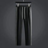 Men's Athletic Tracksuit Set - Comfortable Polyester Fabric for Sports & Leisure