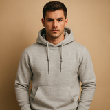 Men's Casual Hoodie with Drawstring | Comfortable Cotton Blend | Everyday Wear | Modern Fit
