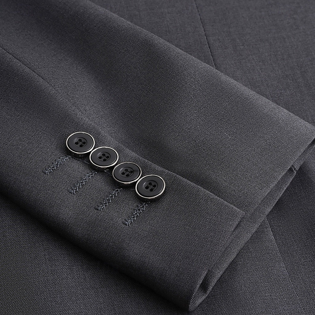 Men's Single-Breasted Casual Blazer – Relaxed Fit