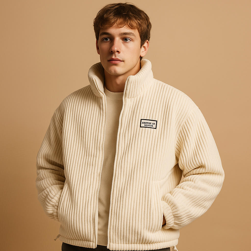 Men's Corduroy Jacket | Classic Casual Outerwear | Versatile Layering Piece for Everyday Wear
