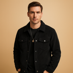 Men's Corduroy Jacket | Classic Casual Outerwear | Versatile Layering Piece for Everyday Wear