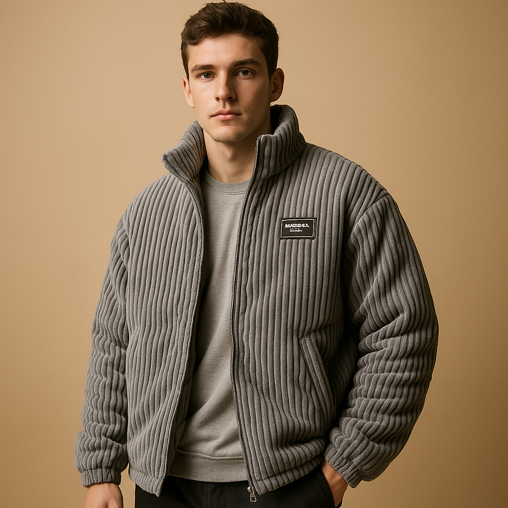 Men's Corduroy Jacket | Classic Casual Outerwear | Versatile Layering Piece for Everyday Wear