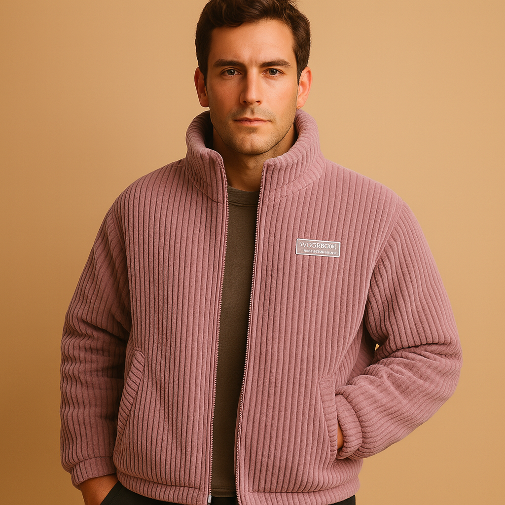 Men's Corduroy Jacket | Classic Casual Outerwear | Versatile Layering Piece for Everyday Wear